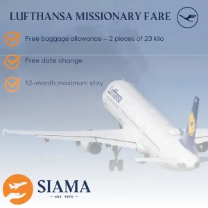 Lufthansa Missionary Fares