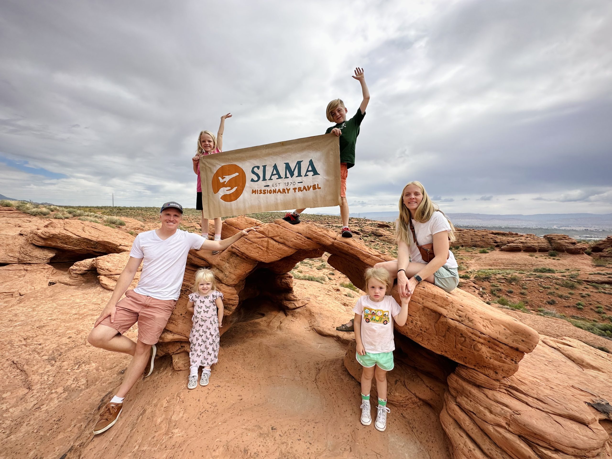 Familie Wullbrandt on Red Rocks