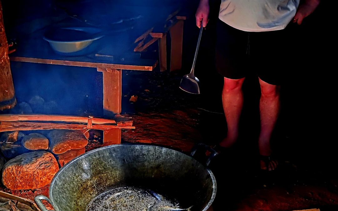 PP25 Frying Fish by Firelight & Flashlight
