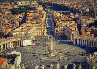 Alitalia Missionary fares St. Peters Square